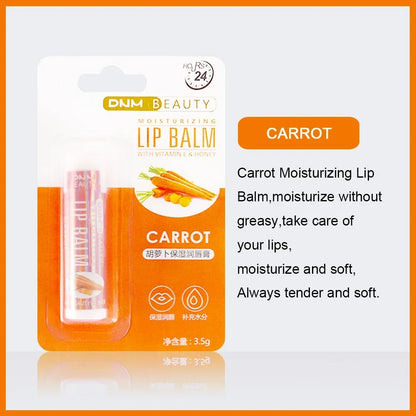 18 Sytle Fruit Lip Balm Lip Oil Moisturizing Clear Anti-Wrinkle Lipstick Long Lasting Hydrating Lipgloss Cosmetic Lip Gloss Care
