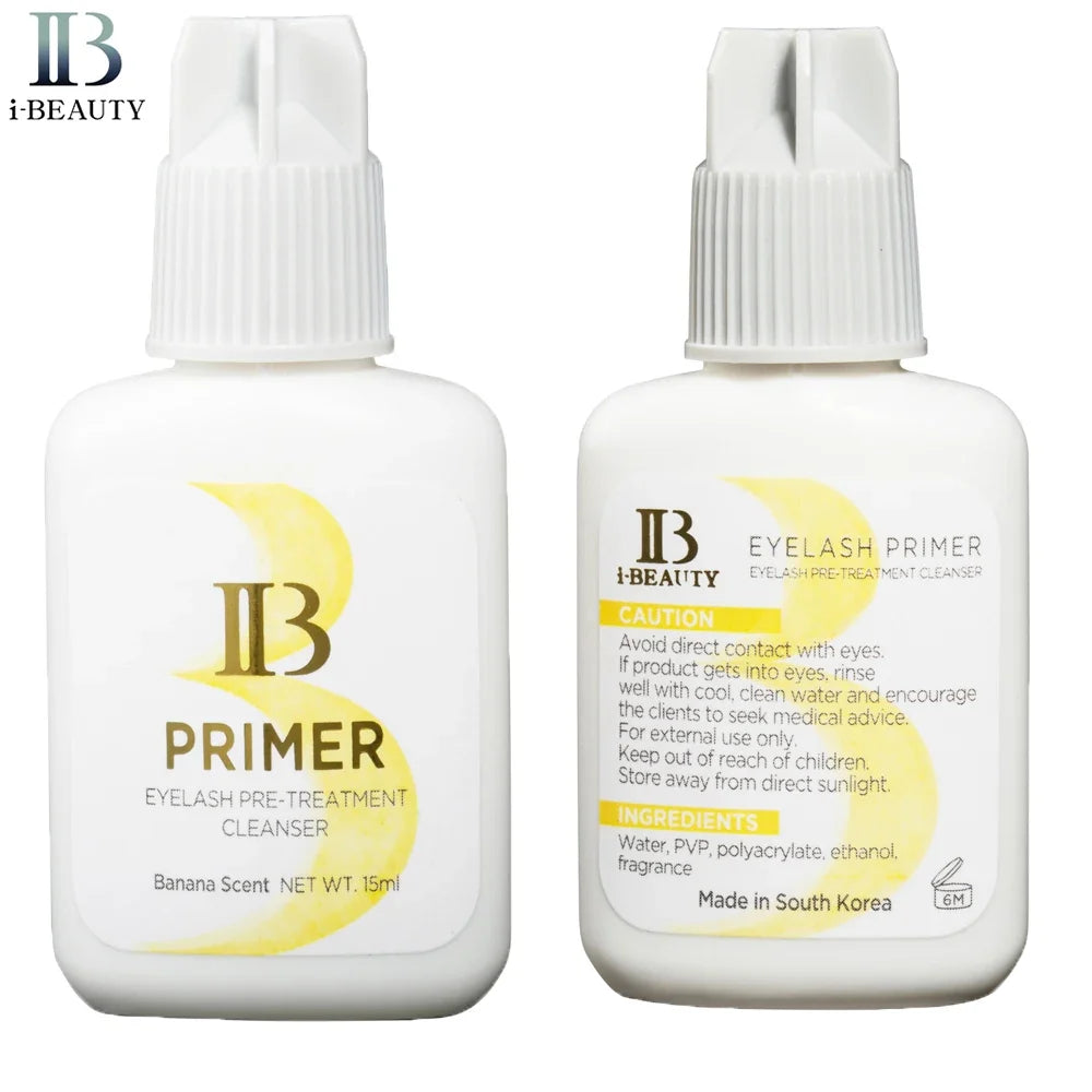 IB Primer Premium Glue Remover GBL Free Eyelash Extension I Beauty Super Bonder Glue 15ml False Lash Adhesive