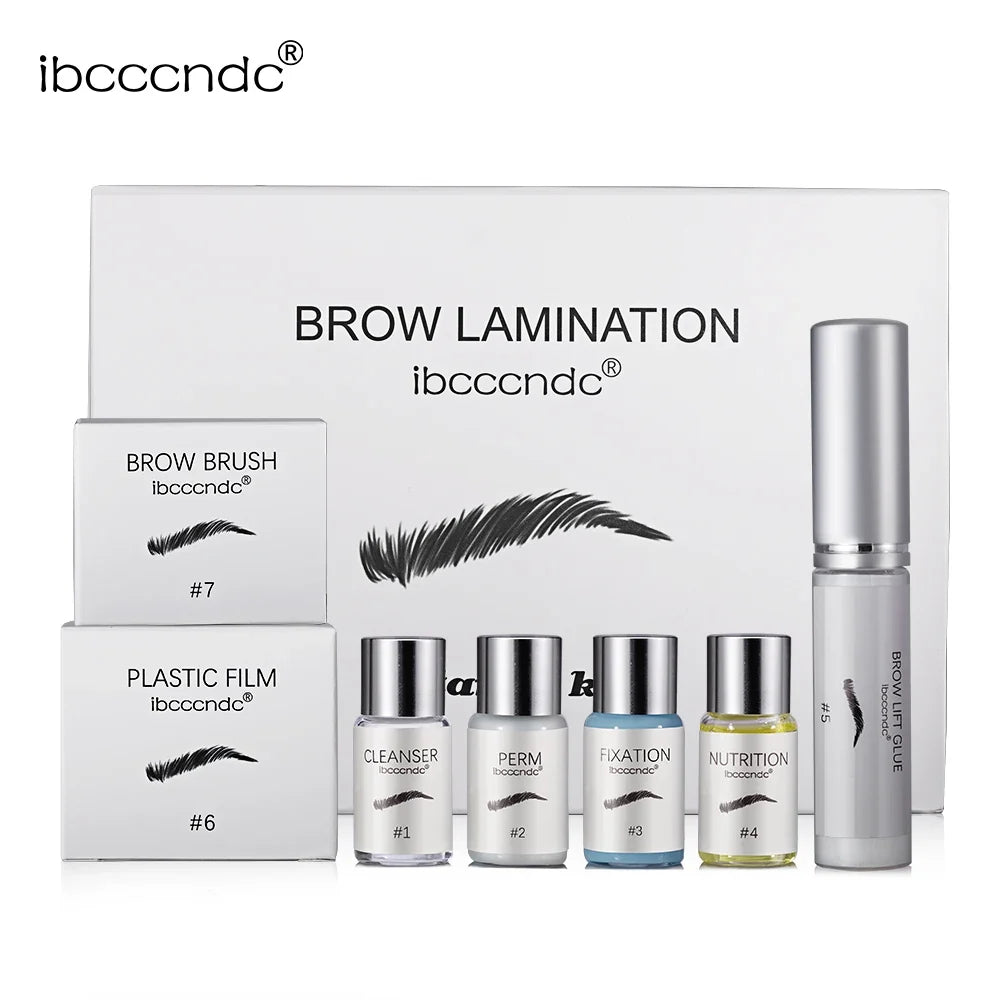Brow Lamination Kit Professional Home Beauty Eyebrow Perming Kit DIY Eyebrow Shaping Setting Perming Shaping Set Makeup Tools