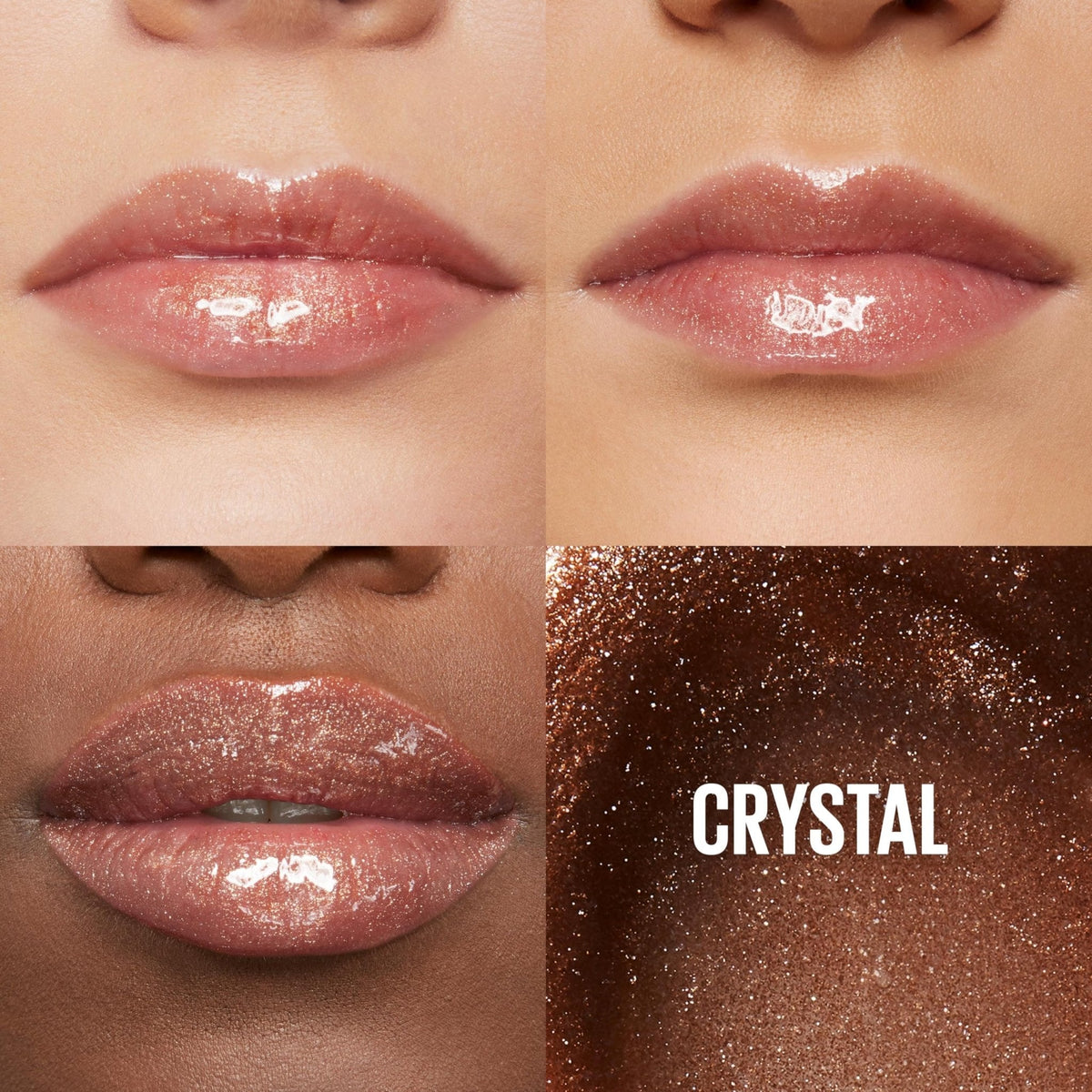 Maybelline Lifter Gloss, Hydrating Honey'd Lip Gloss with Hyaluronic Acid, High Shine for Plumper Looking Lips, Honey, 1 Count