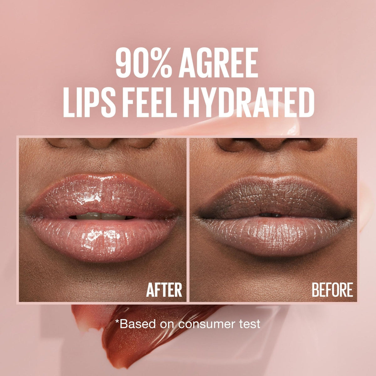 Maybelline Lifter Gloss, Hydrating Honey'd Lip Gloss with Hyaluronic Acid, High Shine for Plumper Looking Lips, Honey, 1 Count